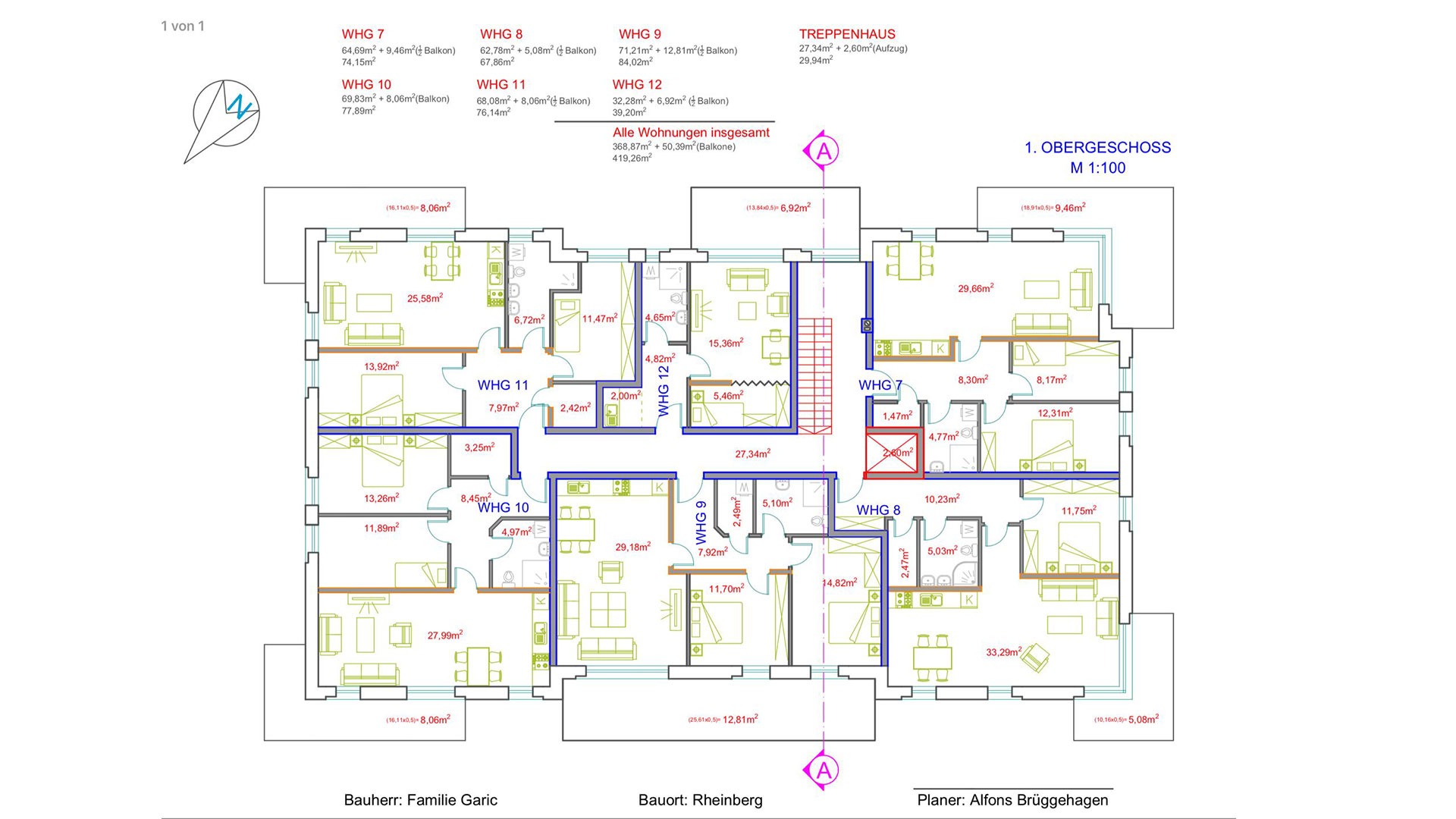 Immobilienobjekt Rheinberg - Alle Wohnungen